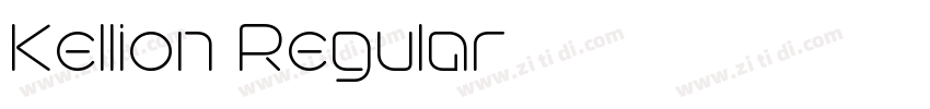 Kellion Regular字体转换 Kellion Regular字体转换
